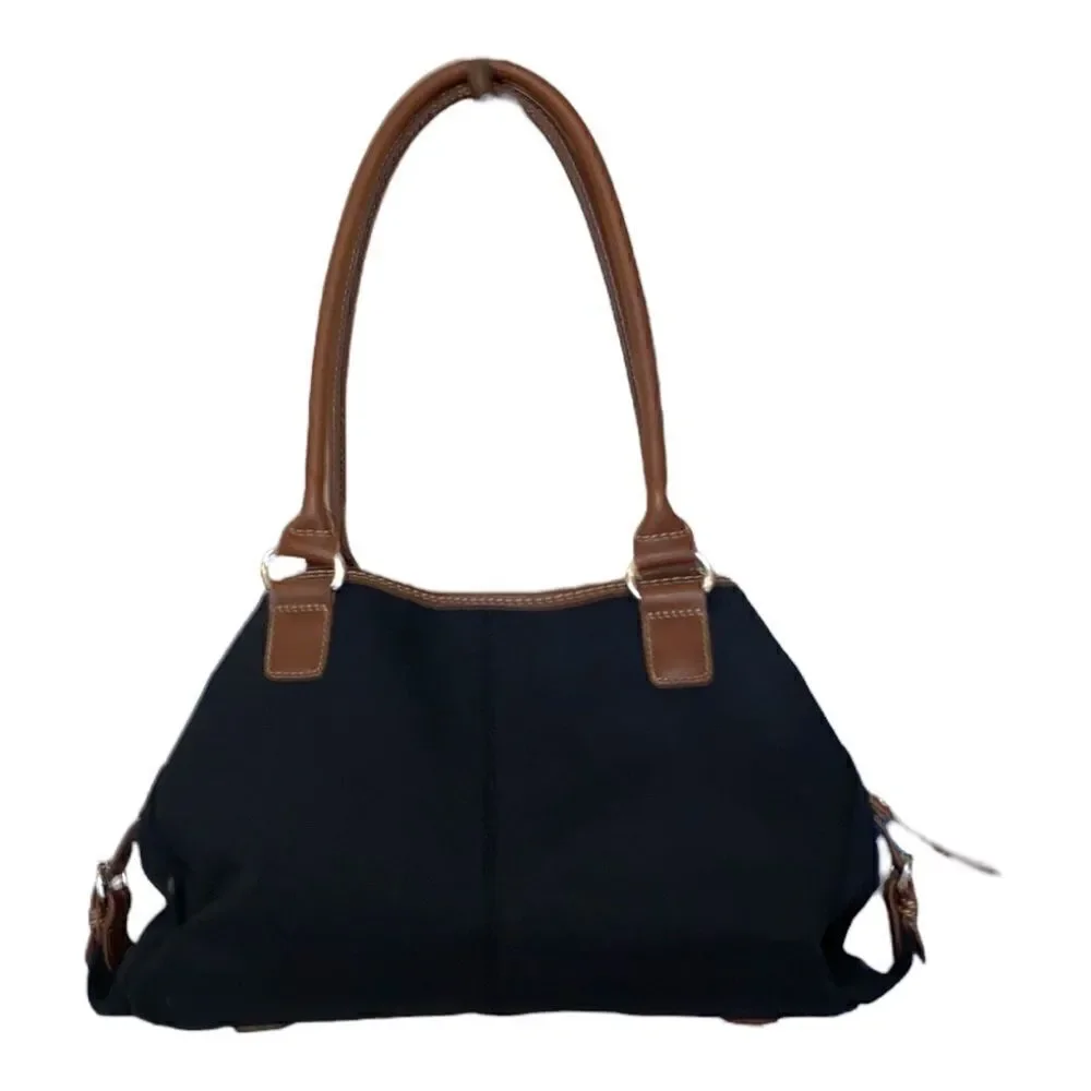 Chaps Canvas Hobo Satchel Bag